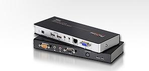 Удлинитель ATEN USB VGA/Audio Cat 5 KVM Extender with Deskew (1280 x 1024@300m) (CE770-AT-G) фото 1