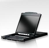 Квм консоль ATEN 19" Dual Rail LCD Console (PS/2-USB, VGA) (CL5800N-ATA-RG) фото 1