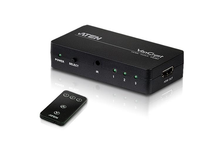 Коммутатор ATEN 3-Port HDMI Switch (VS381-AT) фото 1