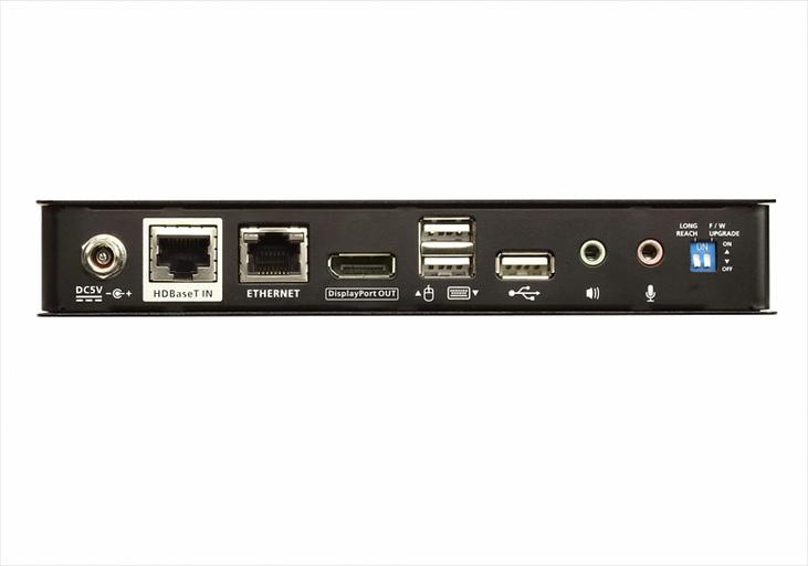 Удлинитель ATEN USB DisplayPort HDBaseT2.0 KVM Extender (4K@100м) (CE920-AT-G) фото 4