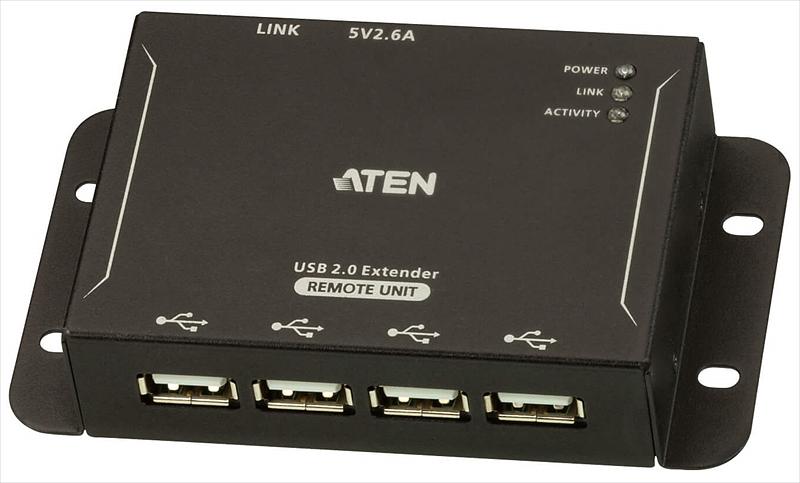Удлинитель ATEN 4-Port USB 2.0 CAT 5 Extender (up to 50m) (UCE3250-AT-G) фото 7