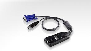 Модуль удлинителя ATEN USB VGA KVM Adapter (KA7570-AX) фото 1