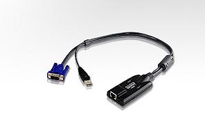 Модуль удлинителя ATEN USB VGA Virtual Media KVM Adapter (KA7175-AX) фото 1