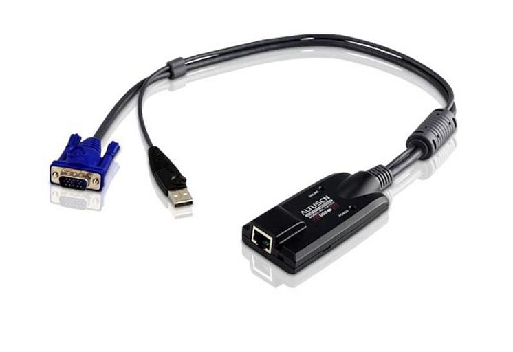 Модуль удлинителя ATEN USB VGA KVM Adapter with Composite Video Support (KA7170-AX) фото 1
