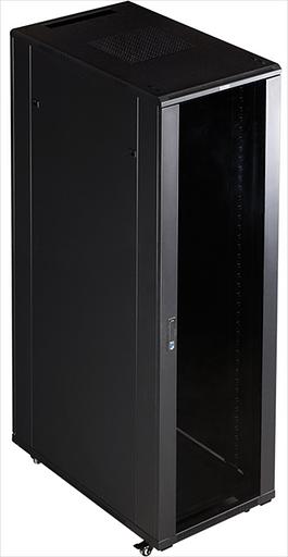 Шкаф 19" Business, 37U 600x800, черный, передняя дверь стекло, задняя дверь распашная металл (TWT-CBB-37U-6x8-G1) фото 4
