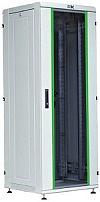 ITK Шкаф сетевой 19" LINEA N 42U 600х600 мм стеклянная передняя дверь серый (LN35-42U66-G) фото 2