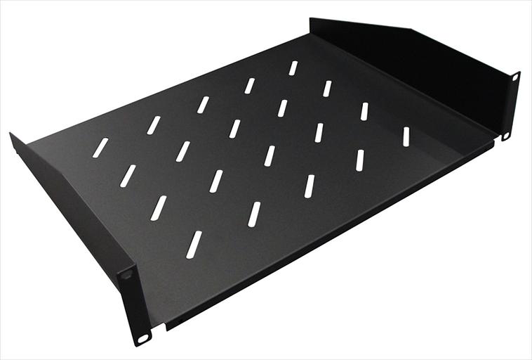 Полка фронтальная, глубина 300 мм, 2U, нагрузка - 60 кг (TWT-CB-SF300-2U/60) фото 1