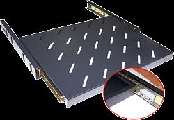 Полка выдвижная 4 точки, для напольных шкафов глубиной 600 мм, нагрузка - 20 кг (TWT-CBB-SM-6/20) фото 1