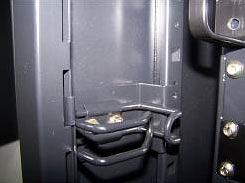 Металлическое кольцо-органайзер вертикальное, для шкафов Business, правое (TWT-CBB-RGV-R) фото 3