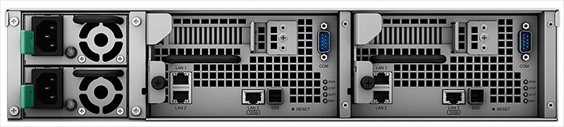 Система хранения данных Synology Rack 2U ISCSI Unified DualCont Array (QC2,4GhzCPU/8Gbupto64/2x1GbE+1x10GbE(+1xExpSlot) per controller)(upto12 2,5"/3,5"SASupto36with 2xRXD1219SAS),RAIDBasic,JBOD,0,1,5,10,F1/2xRPS/norail/5YW (UC3200) фото 6