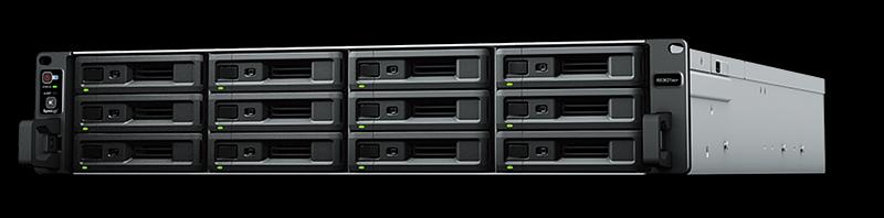 Система хранения данных Synology (Rack2U) 8C2,1Ghz/8Gb (64)/RAID0,1,10,5,6/upto12HP HDDs SATA(3,5'or2,5')upto 36 with 2xRX1217RP/2xUSB/4GE+2x10GE/2xPCIe/iSCSI/2xIPcam(upto90)/2xRPS/no rail/5YW' (RS3621xs+) фото 1