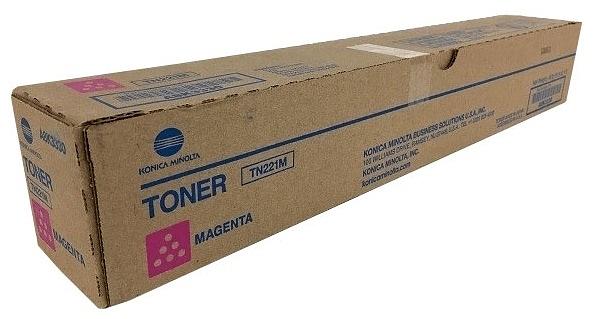 Тонер Konica Minolta TN-221M Toner Magenta (A8K3350) фото 1