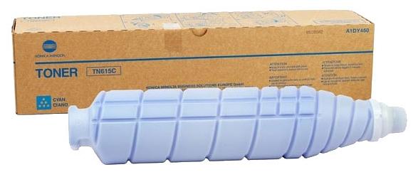Расходные материалы к принтерам Konica Minolta TN615C Toner Cyan (A1DY450) фото 1
