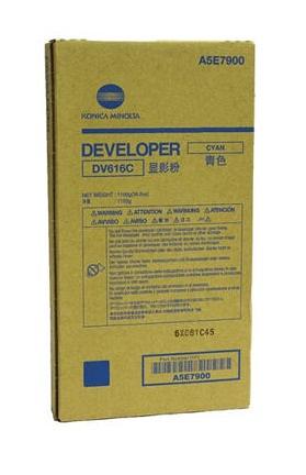 Расходные материалы к принтерам Konica Minolta DV-616C Developer Cyan (A5E7900) фото 1