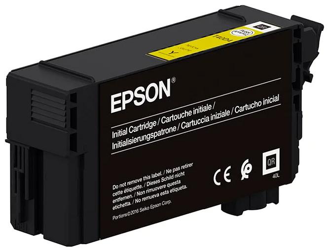 Картридж Epson Singlepack UltraChrome XD2 Yellow T40D440(50ml) (C13T40D440) фото 1