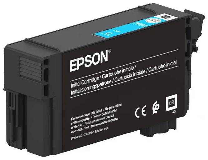 Картридж Epson Singlepack UltraChrome XD2 Cyan T40D240(50ml) (C13T40D240) фото 1