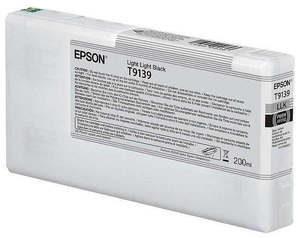 Картридж Epson T9139 Light Light Black Ink Cartridge (200ml) (C13T913900) фото 1