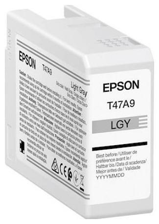 Картридж Epson SinglepackLightGrayT47A9UltraChromePro10ink50ml (C13T47A900) фото 1