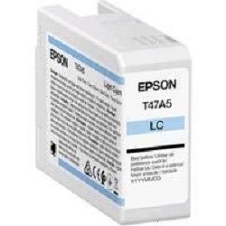 Картридж Epson SinglepackLightCyanT47A5UltraChromePro10ink50ml (C13T47A500) фото 1