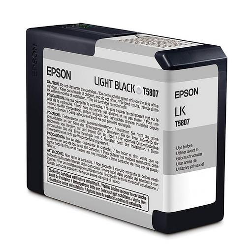 Картридж Epson Stylus Pro 3800 Ink Cartridge (80ml) Light Blac (C13T580700) фото 1