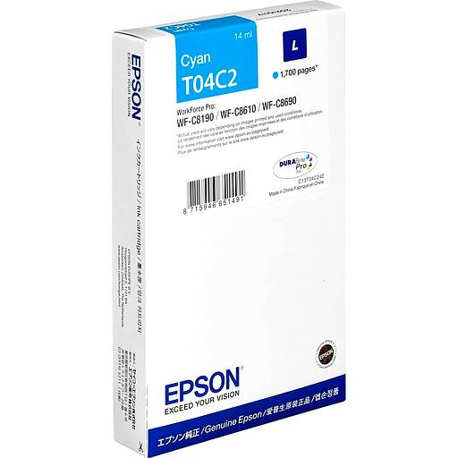 Картридж Epson WF-C81xx / WF-C86xx Ink Cartridge L Cyan (C13T04C240) фото 3