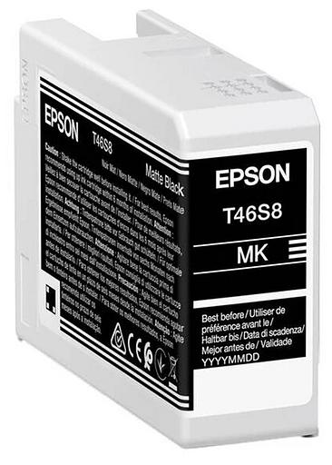 Картридж Epson SinglepackMatteBlackT46S8UltraChromePro10ink25ml (C13T46S800) фото 1