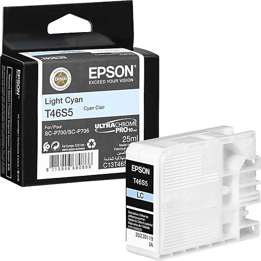 Картридж Epson SinglepackLightCyanT46S5UltraChromePro10ink25ml (C13T46S500) фото 2