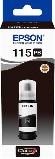 Контейнер с чернилами Epson 115 EcoTank Photo Black ink bottle (C13T07D14A) фото 1