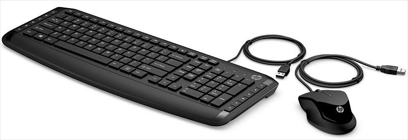 Клавиатура и мышь Keyboard and Mouse HP Pavilion 200 Wired RUSS (black) cons (9DF28AA#ACB) фото 2