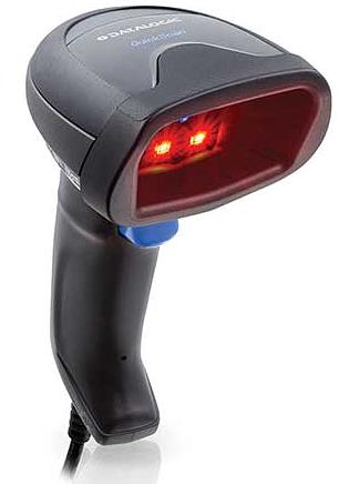 Сканер штрикода Datalogic QuickScan QD2590, Kit, 2D Mpixel Imager, USB/RS-232/Wedge Multi-Interface, Black (Kit includes Scanner, USB Cable 90A052258 and Stand STD-AUTFLX-QD25-BK) (QD2590-BKK1S) фото 1