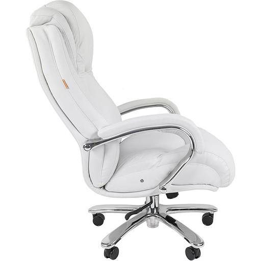 Офисное кресло Chairman 402 Россия кожа белая (7015967) фото 3