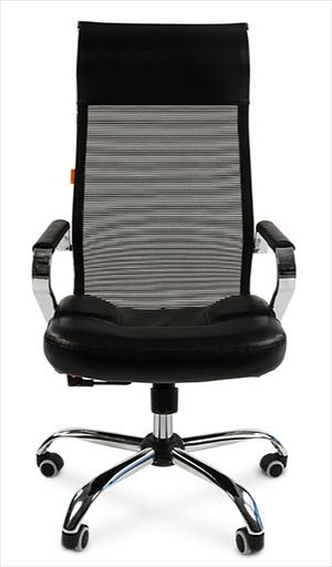 Офисное кресло Chairman 700 Россия экопремиум черный/сетка н.м. (7022875) фото 2