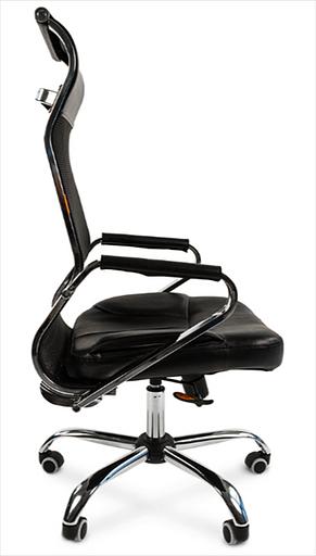 Офисное кресло Chairman 700 Россия экопремиум черный/сетка н.м. (7022875) фото 3