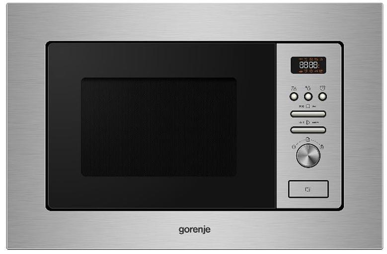 Микроволновая печь Gorenje BM201AM1X 20л. 800Вт нержавеющая сталь/черный (встраиваемая) фото 1