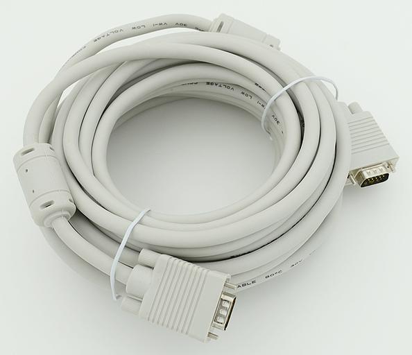 Кабель CABLE10 DB15 (m) DB15 (m) 10м феррит.кольца фото 1
