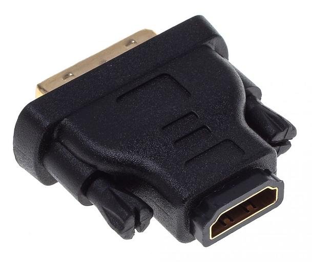 Адаптер Buro BHP RET ADA_HDMI-DVI DVI-D (m) HDMI (f) черный фото 2