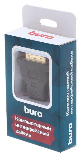 Адаптер Buro BHP RET ADA_HDMI-DVI DVI-D (m) HDMI (f) черный фото 4