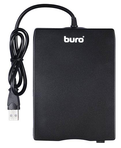 Дисковод USB 3.5" Buro BUM-USB FDD 1.44Mb внешний черный фото 5