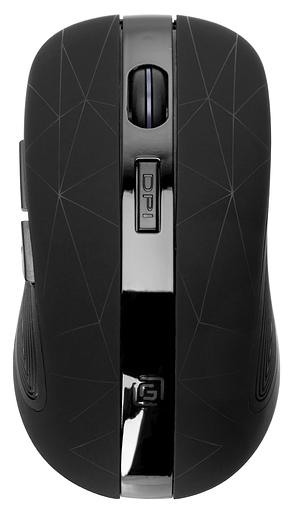 Мышь Оклик 976GW черный оптическая (1600dpi) беспроводная USB (6but) фото 1