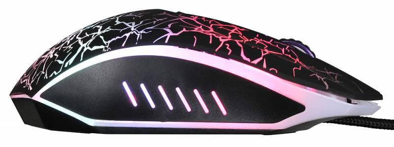 Мышь Оклик 905G INVASION черный оптическая (3200dpi) USB (6but) фото 5