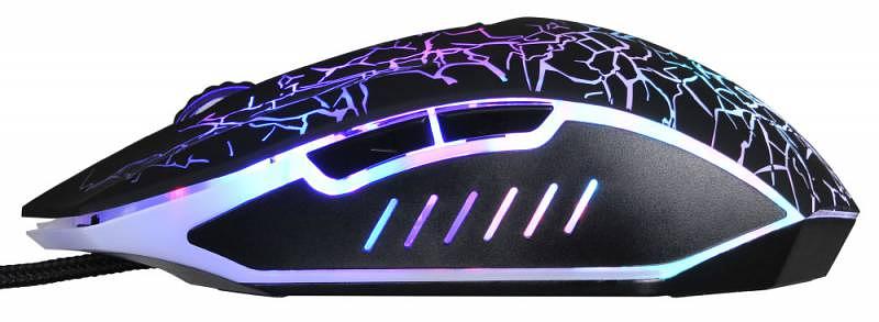 Мышь Оклик 905G INVASION черный оптическая (3200dpi) USB (6but) фото 6