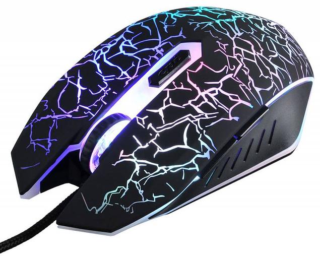 Мышь Оклик 905G INVASION черный оптическая (3200dpi) USB (6but) фото 7