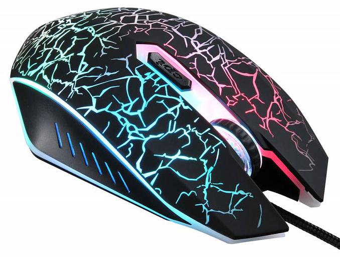 Мышь Оклик 905G INVASION черный оптическая (3200dpi) USB (6but) фото 8