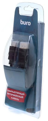 Кабель аудио-видео Buro DisplayPort (m)/HDMI (m) 1.8м. феррит.кольца Позолоченные контакты черный (BHP RET HDMI_DPP18) фото 4