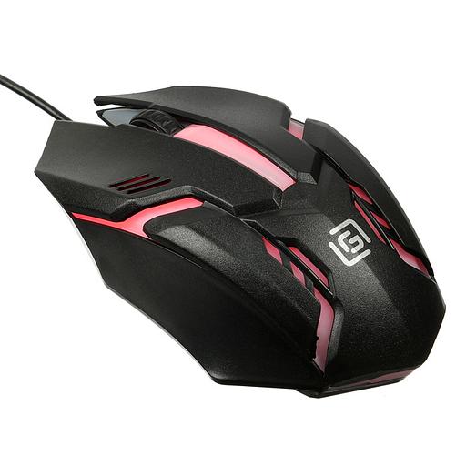 Мышь Оклик 396M INSOMNIA черный оптическая (1000dpi) USB (3but) фото 4