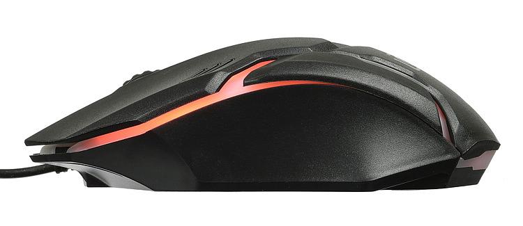 Мышь Оклик 396M INSOMNIA черный оптическая (1000dpi) USB (3but) фото 7