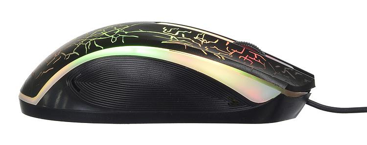 Мышь Оклик 395M SHADOW черный оптическая (1000dpi) USB (3but) фото 6