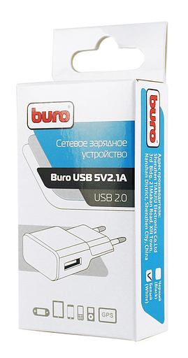 Сетевое зар./устр. Buro TJ-159w 2.1A универсальное белый фото 7