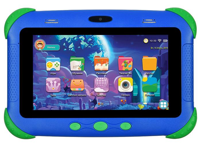 Планшет Digma CITI Kids MT8321 (1.3) 4C RAM2Gb ROM32Gb 7" IPS 1024x600 3G Android 9.0 синий 2Mpix 0.3Mpix BT WiFi Touch microSDHC 64Gb minUSB 2800mAh фото 3
