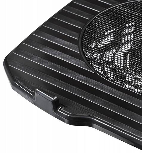 Подставка для ноутбука Buro BU-LCP156-B114 15.6"357x265x33мм 1xUSB 1x 140ммFAN 345г металлическая сетка/пластик черный фото 5